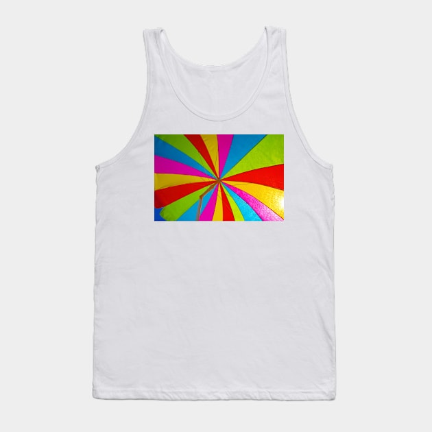 Beach Umbrella Tank Top by dltphoto